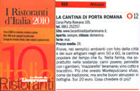 I Ristoranti d'Italia 2010 de L'Espresso