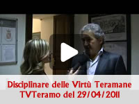 Intervista sul Disciplinare TVTeramo del 29/04/2011